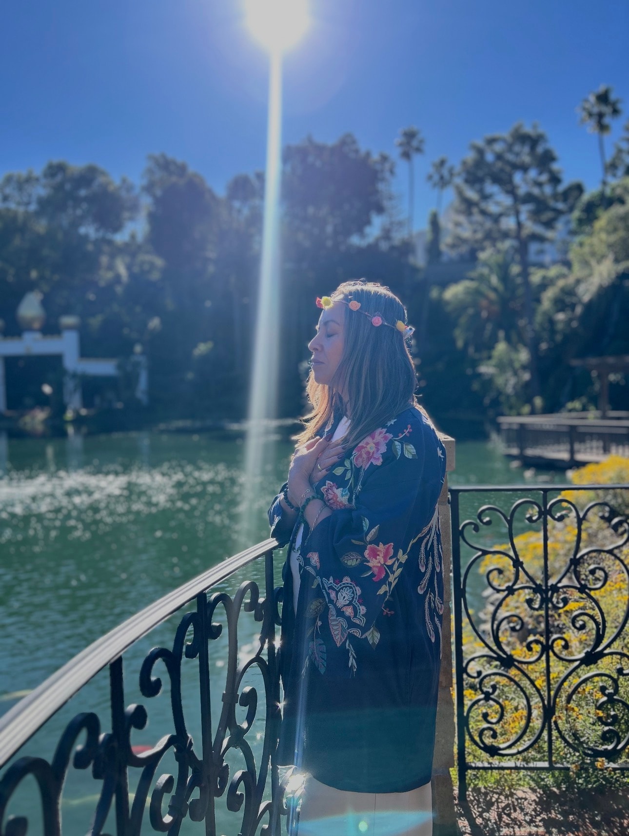 Karen Garcia, mindfulness facilitator and sound practitioner